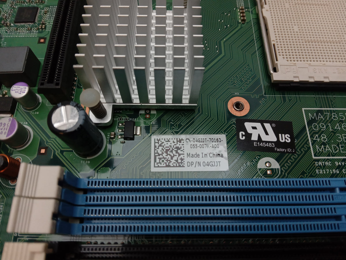 Dell Inspiron 570 Socket AM3 DDR3 Motherboard With I/O Shield 04GJJT 4GJJT