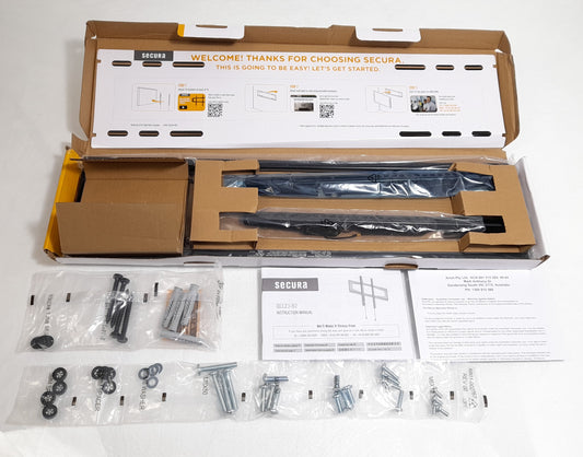 Secura QLL23-B2 Fixed TV Wall Bracket For 40" - 90"