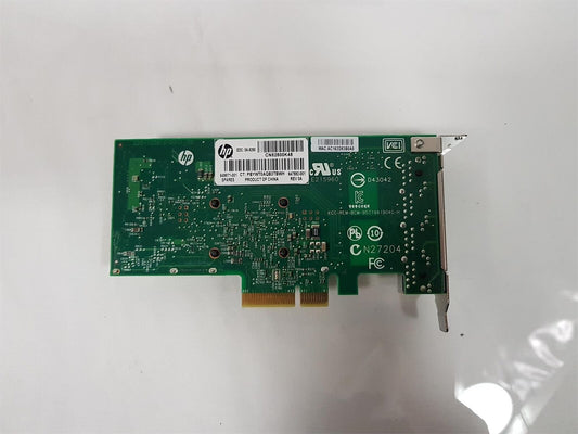 HP 4-Port Gigabit Ethernet LP Network Adapter Module 647592-001 649870-001