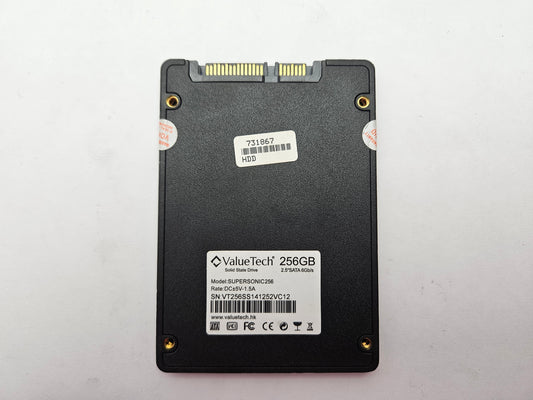 ValueTech SUPERSONIC256 256GB 2.5" Solid State Drive SATA SSD
