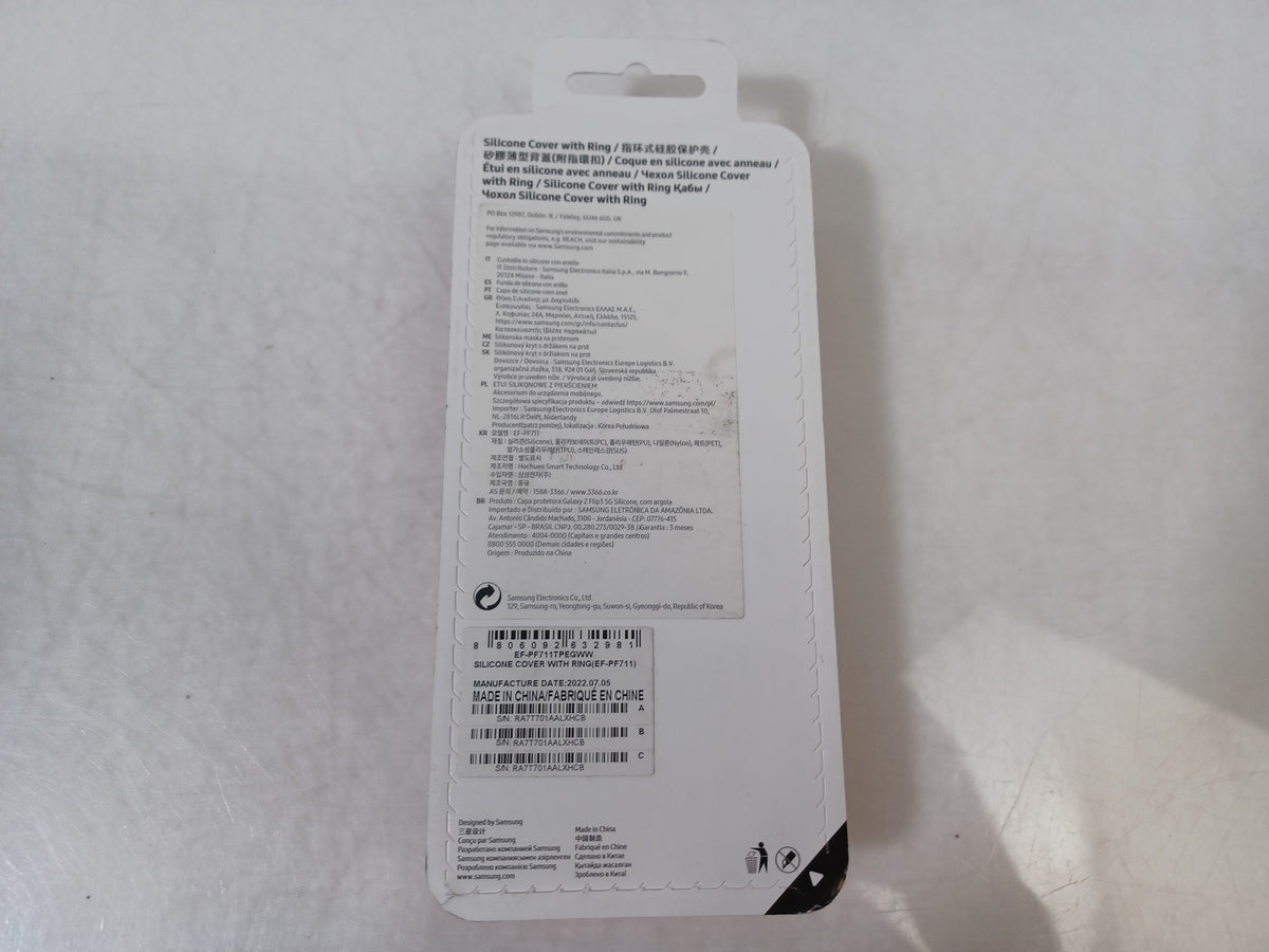 Samsung Silicone Cover With Ring Galaxy Z Flip3 5G EF-PF711 Coral