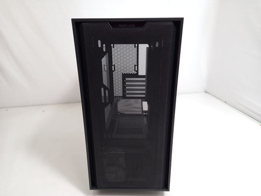 (NO FANS)ASUS Case A21 Black Windowed M-ATX Gaming Desktop PC Case