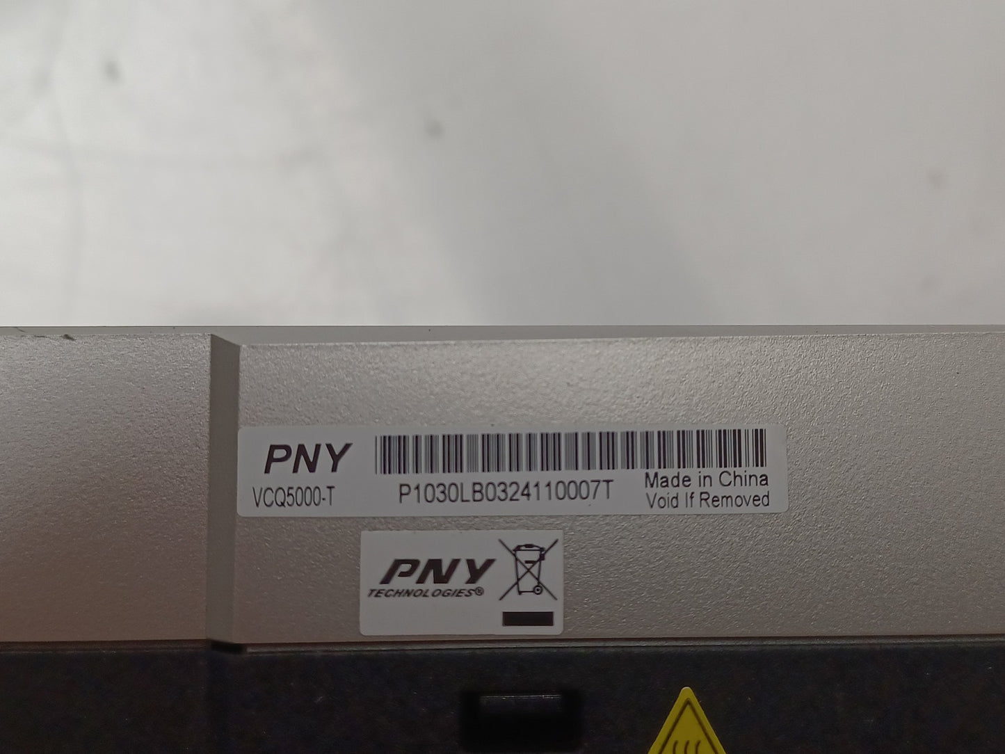 PNY Nvidia Quadro 5000 2.5GB DDR5 PCIe Video Graphics Card VCQ5000-T