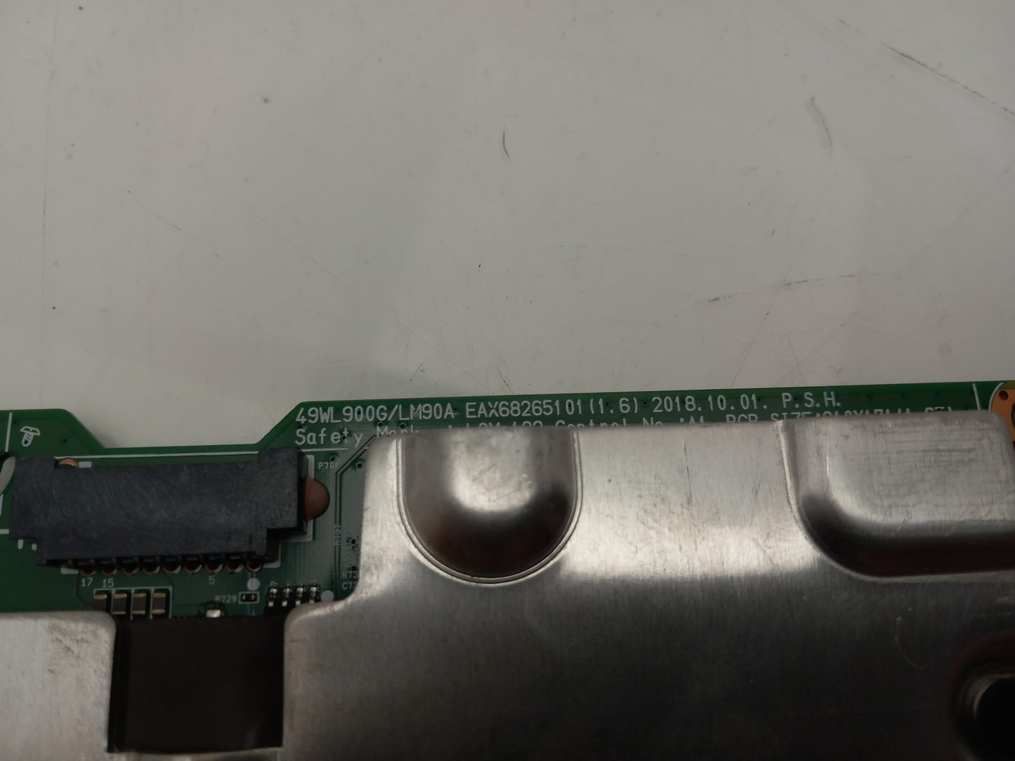 LG 49WL95C-WE Wide Screen Monitor Main Control Board EAX68265101