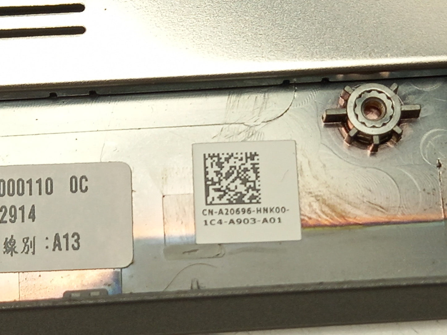 Dell Latitude 5420 Laptop Keyboard Touchpad Palmrest Assembly A20696