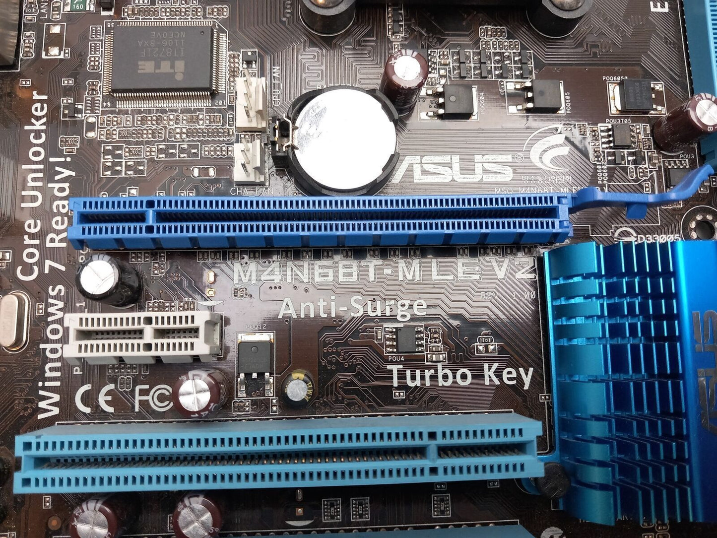 ASUS M4N68T-M LE V2 Socket AM3 DDR3 Micro ATX Motherboard With I/O Shield