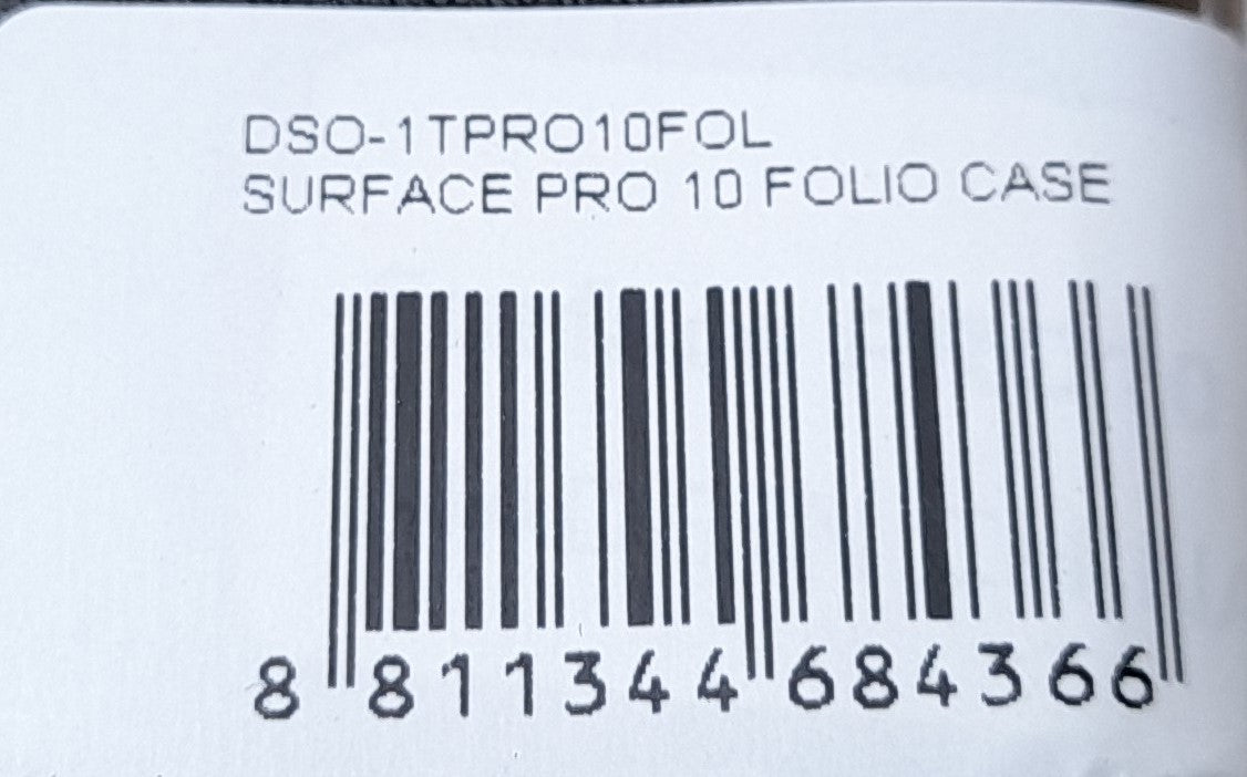 JobLot 33x Surface Pro DSO-1TPRO10FOL 13" Folio Case Stand PU Leather Cover