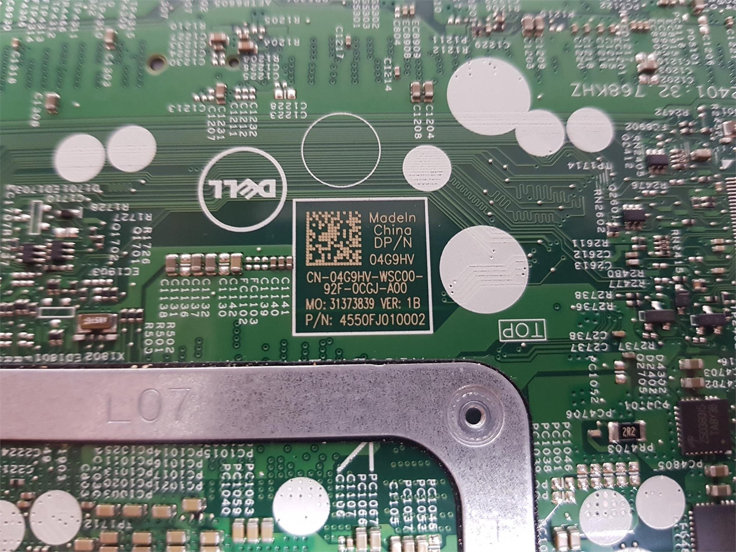 Dell Vostro 5581/5481 Laptop Motherboard With I5-8265U CPU 04G9HV 4G9HV