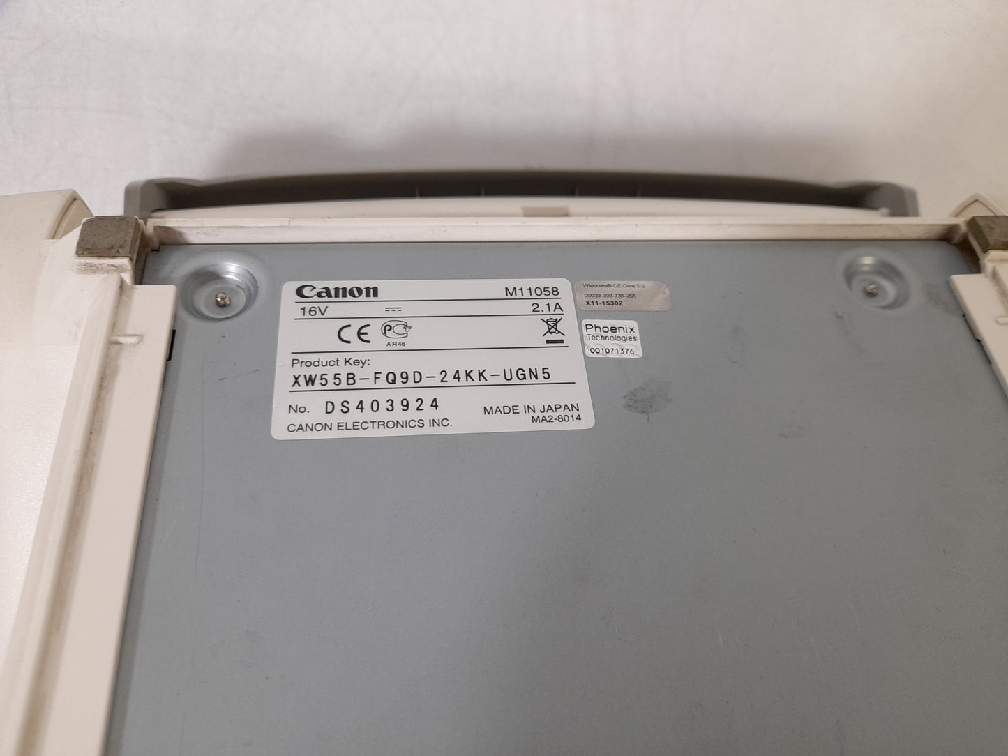 Canon ScanFront 220 M11058 A4 Document Image Scanner - With Power Supply