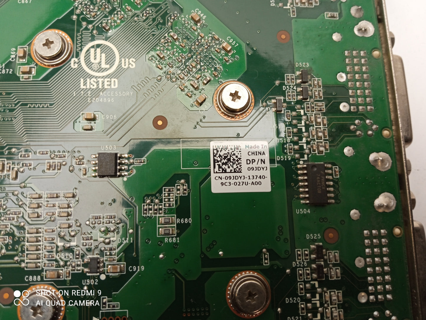 NVIDIA GeForce GTS 240 1GB 256-Bit DDR3 PCI-E Video Graphics Card 09JDYJ 9JDYJ