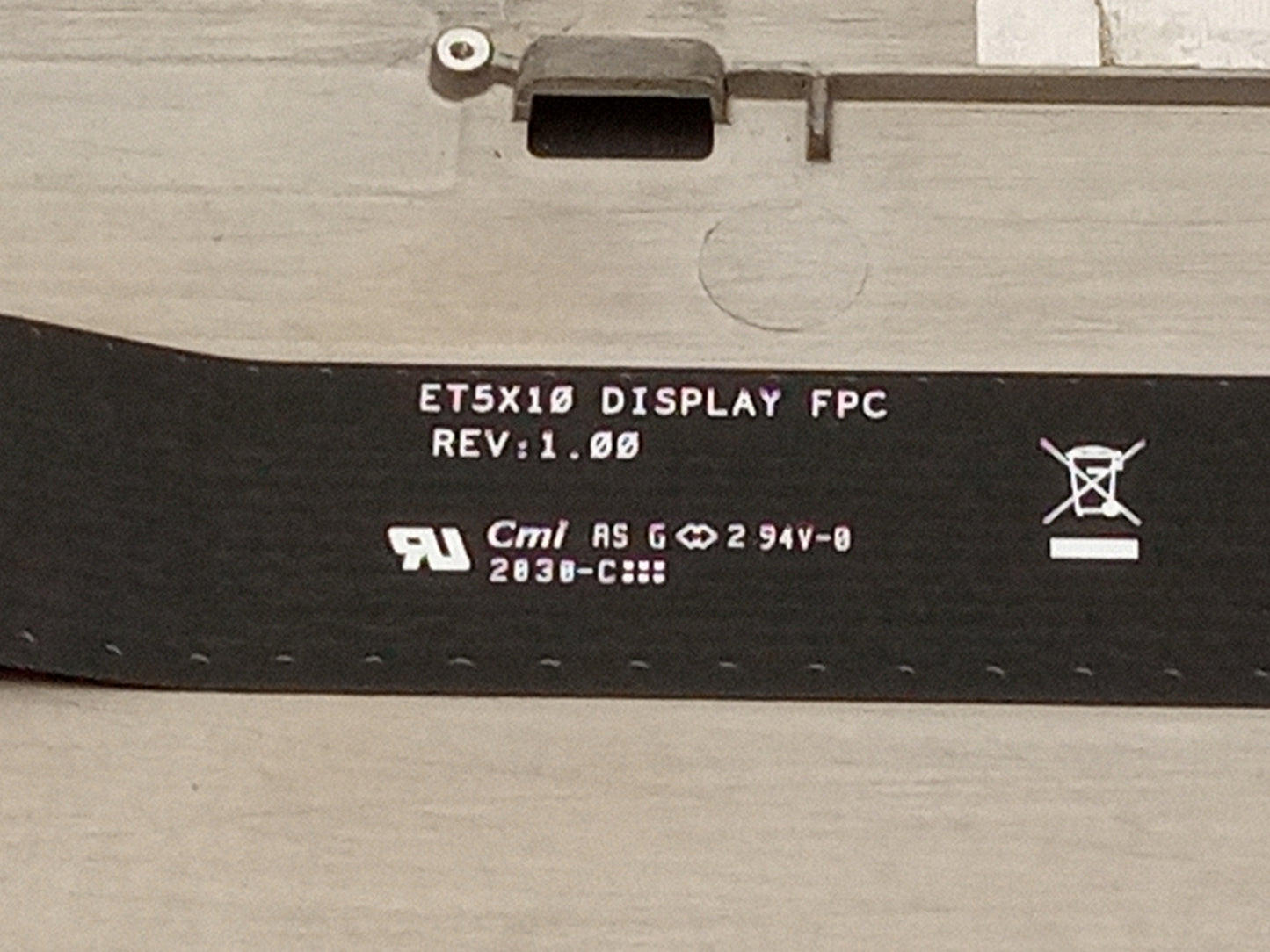 Zebra ET51CT-G21E-00A6 10" Replacement LCD Display Screen ET5X10 DISPLAY FPC