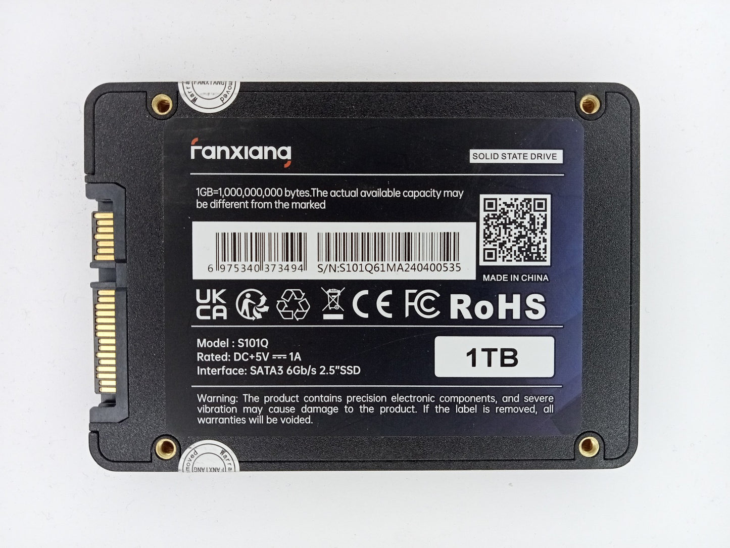Fanxiang S101Q 1TB 2.5" Solid State Drive SATA SSD