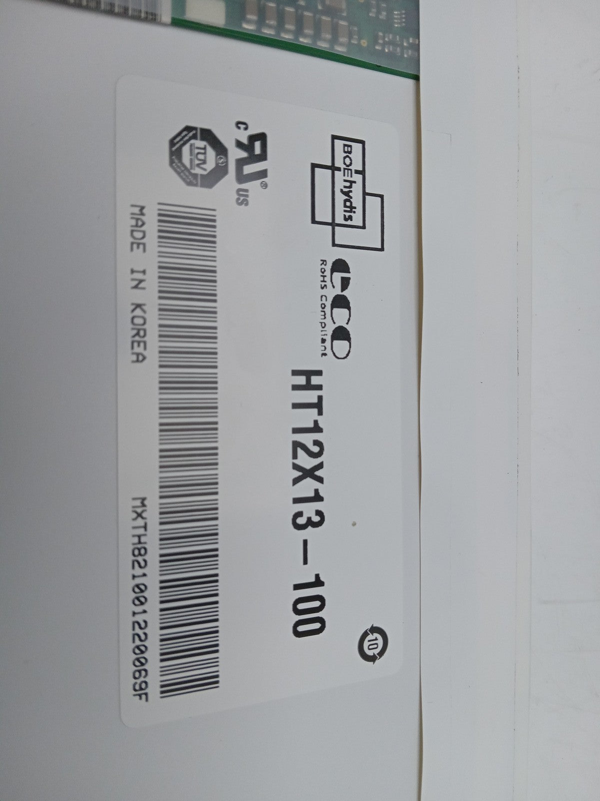 BOE HT12X13-100 12.1" Replacement LCD Display Panel