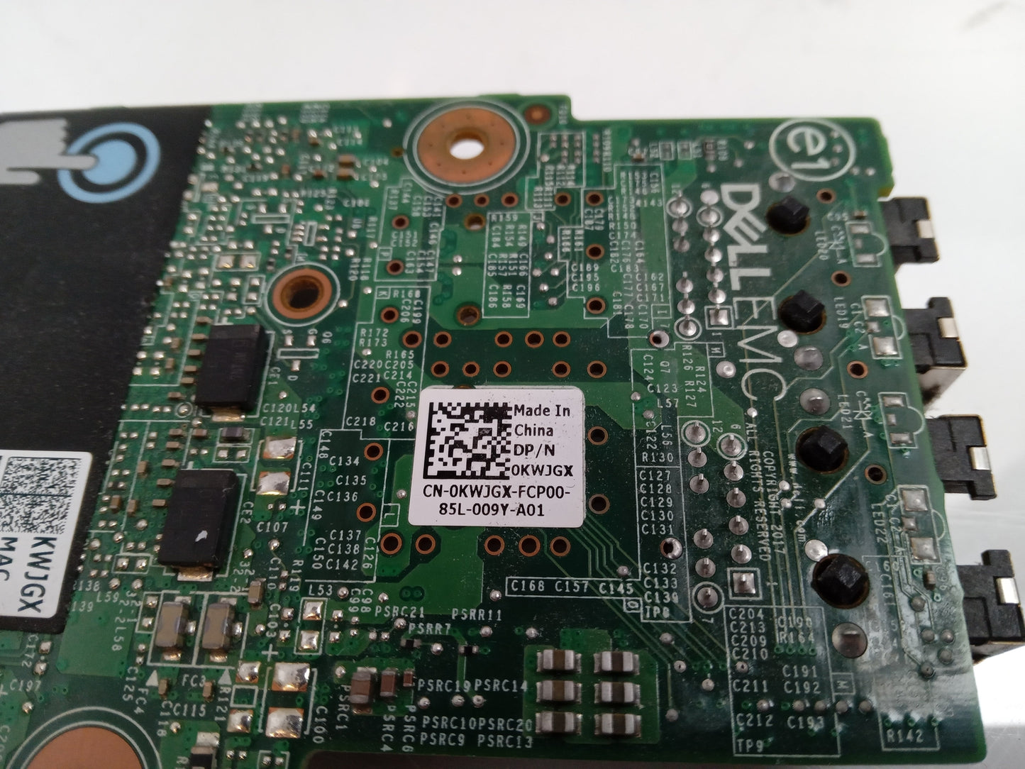 Dell PowerEdge R440 2 Port Ethernet Adapter Daughter Card 0KWJGX KWJGX