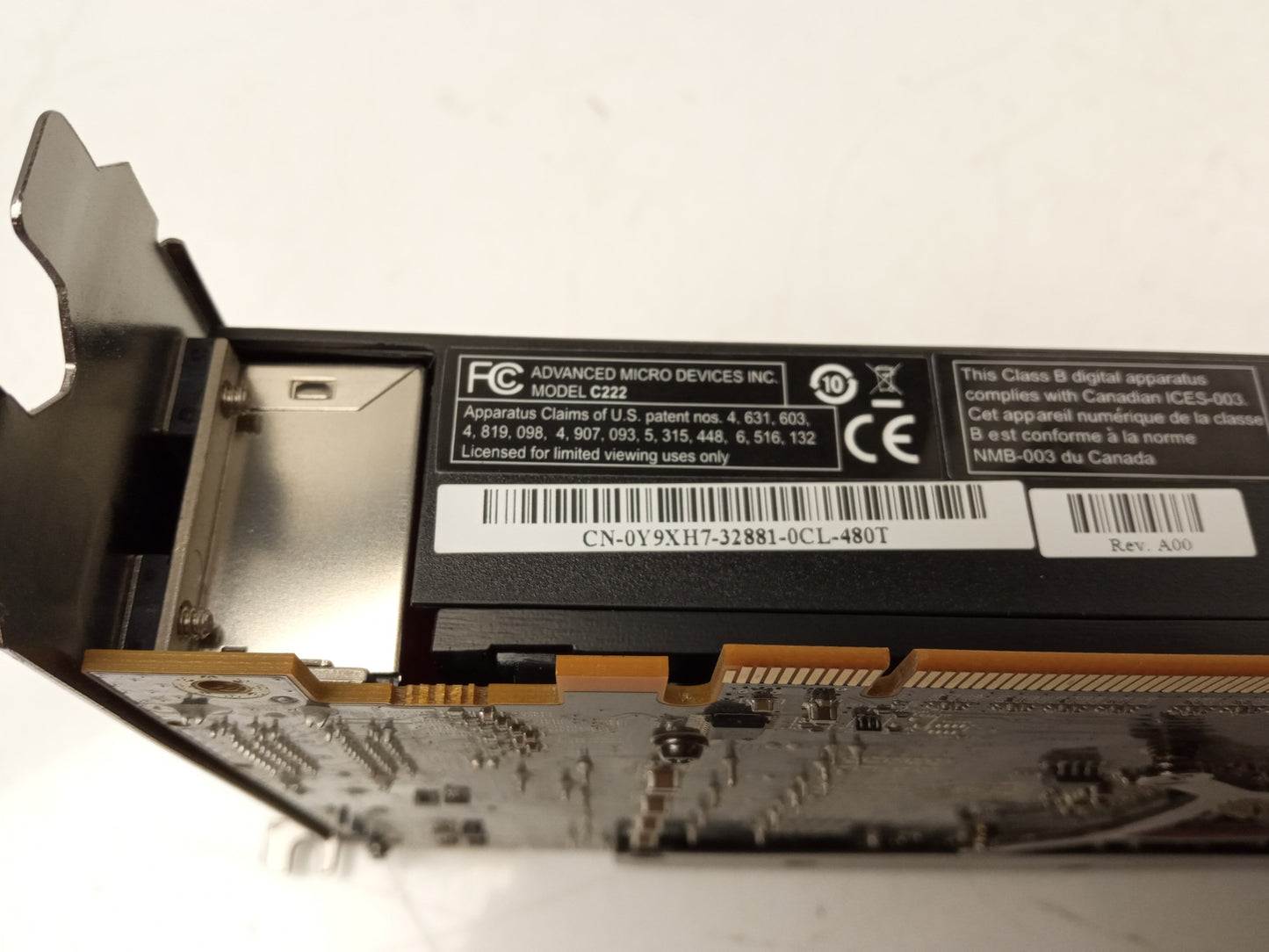 Dell AMD Radeon HD 6870 1GB DDR5 PCIe Video Graphics Card 0Y9XH7 Y9XH7