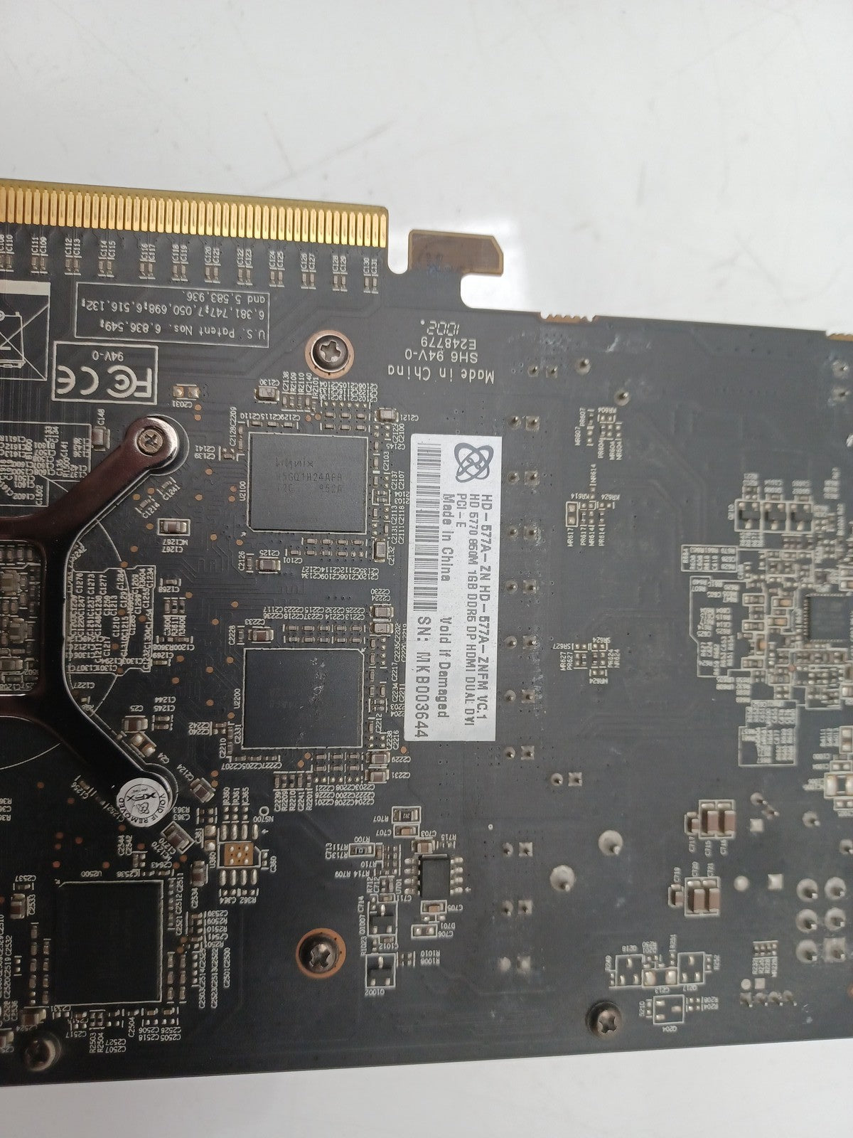 XFX Radeon HD 5770 1GB GDDR5 PCIe Graphics Card UNIT HD-577A-ZN