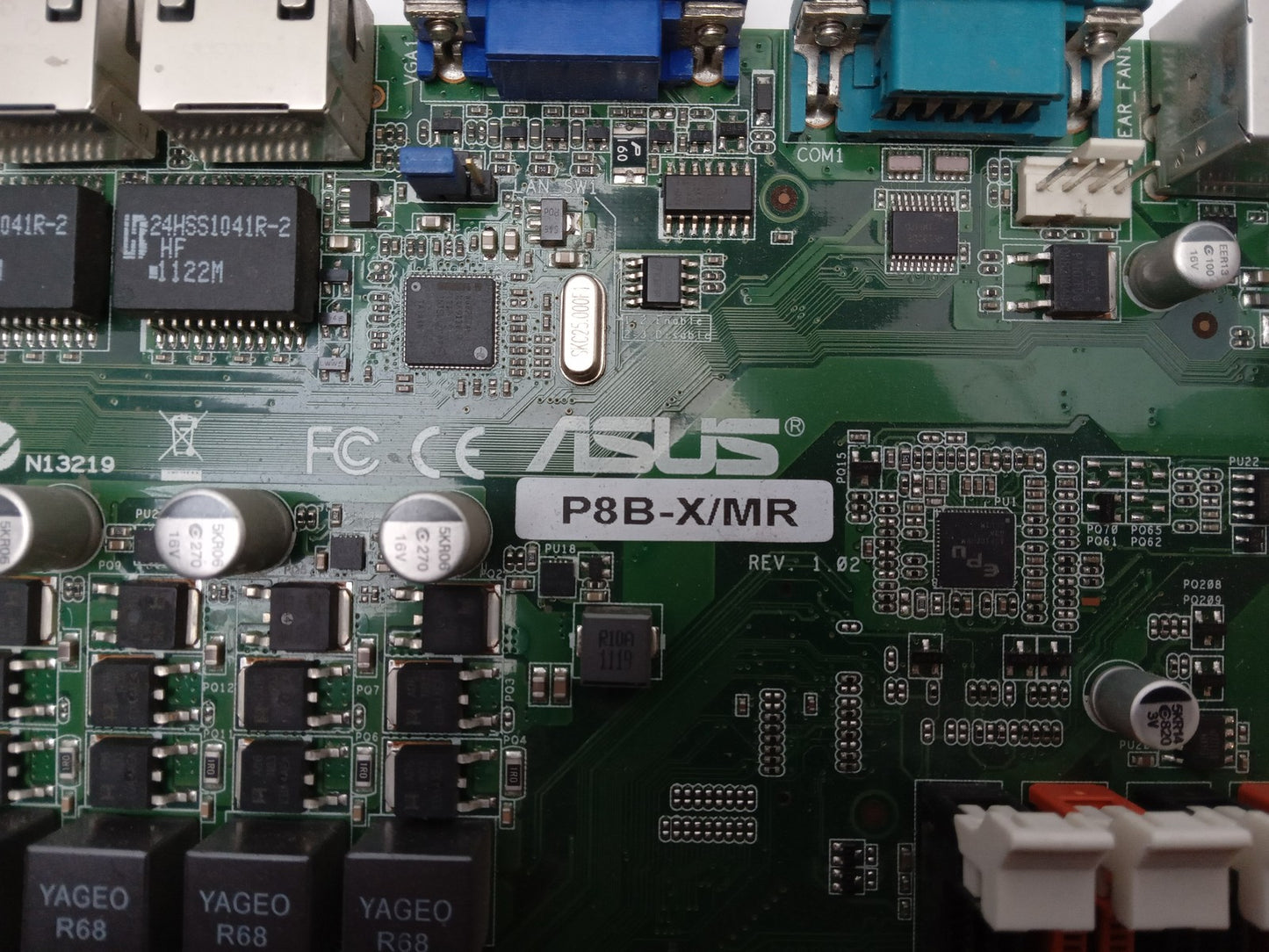 ASUS P8B-X/MR Socket LGA1155 DDR3 ATX Motherboard With I/O Shield