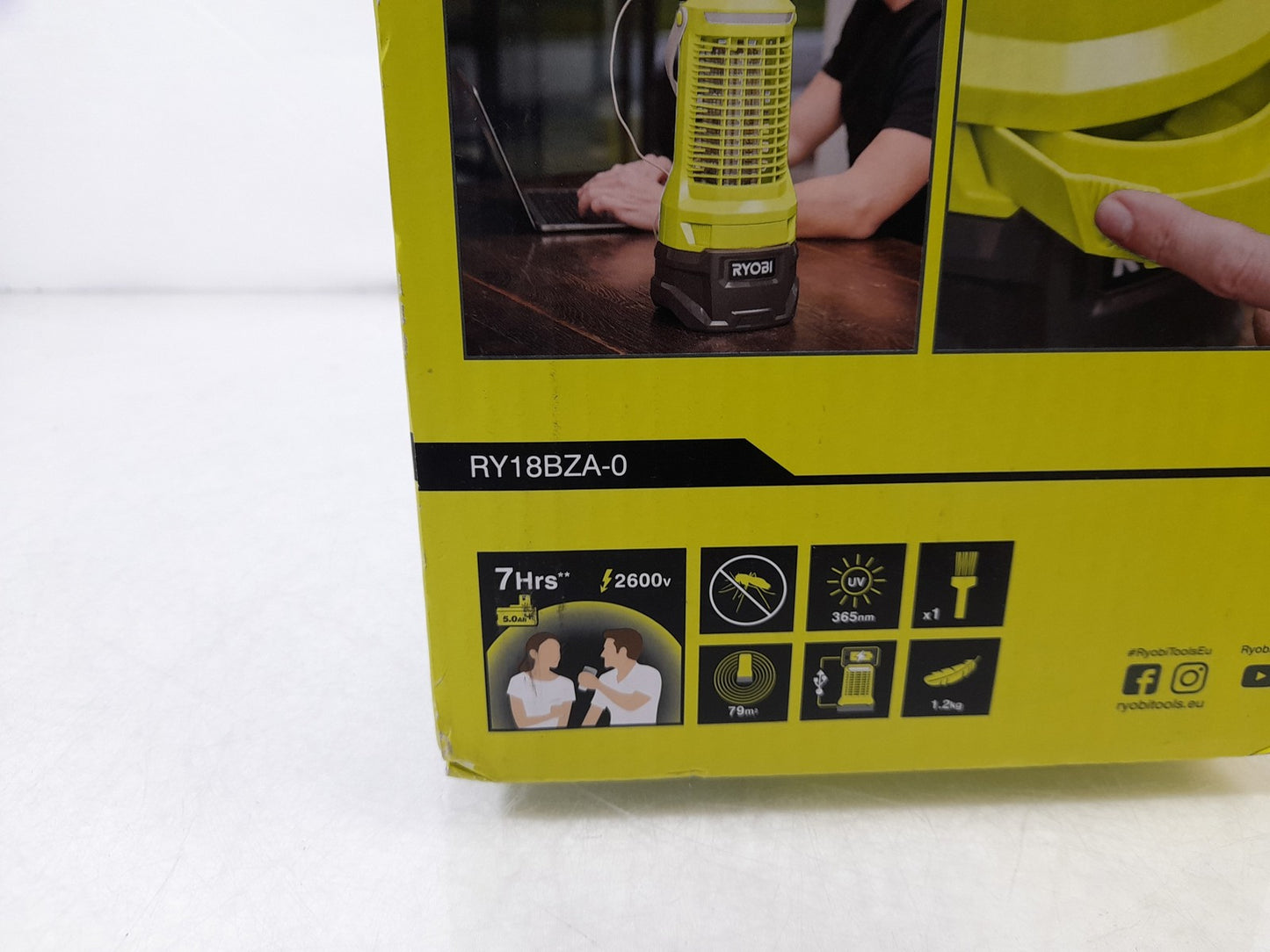 Ryobi ONE+ RY18BZA-0 18V Bug Zapper - Tool Only (No Lamp)