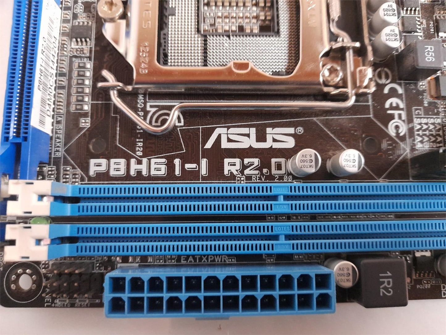 ASUS P8H61-1 R2.0 Socket LGA1155 DDR3 Mini-ITX Motherboard With I/O Shield