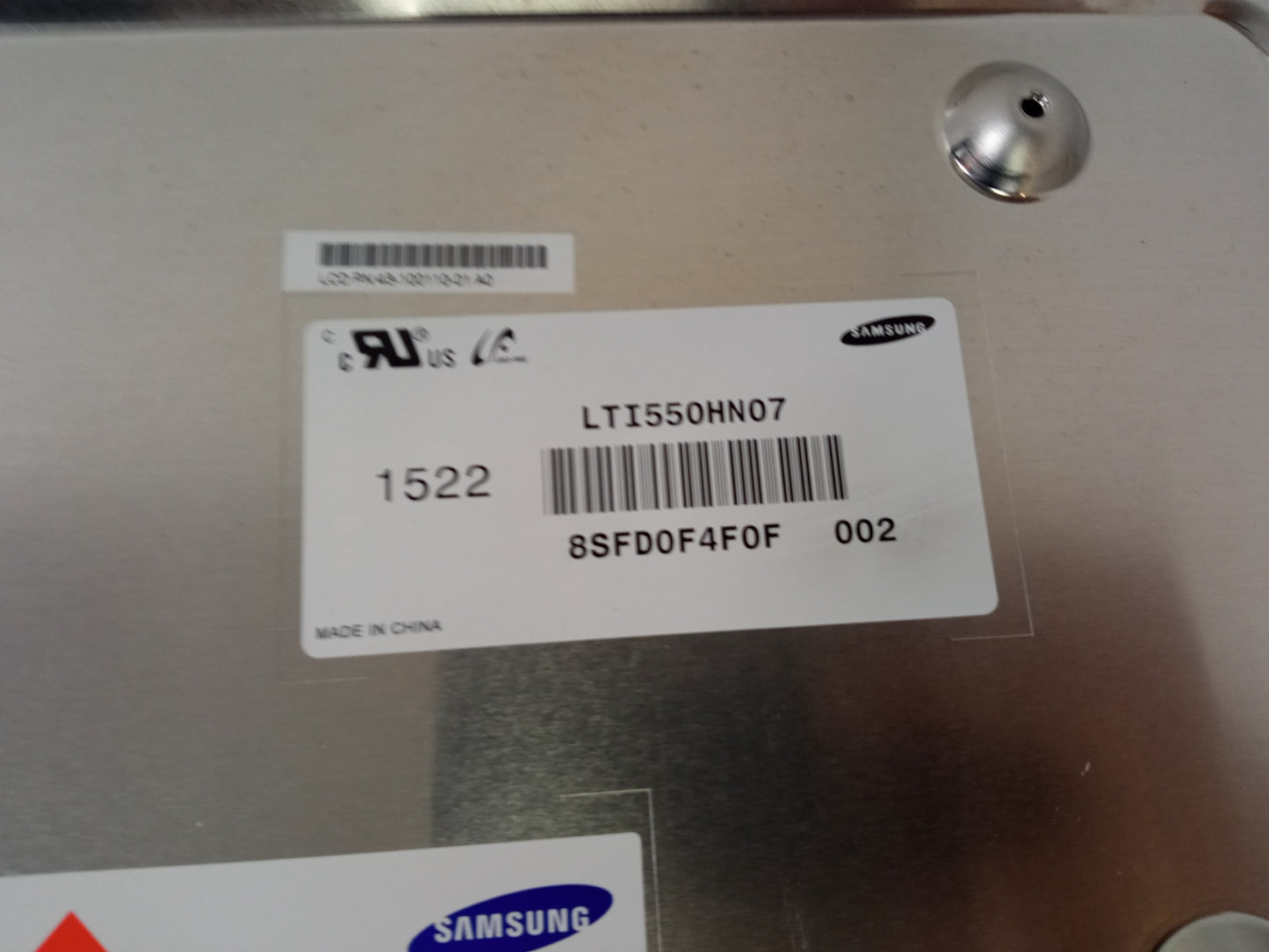 Samsung LTI550HN07 55" Replacement LCD Display Panel LJ96-06182B LTI550HN07-002