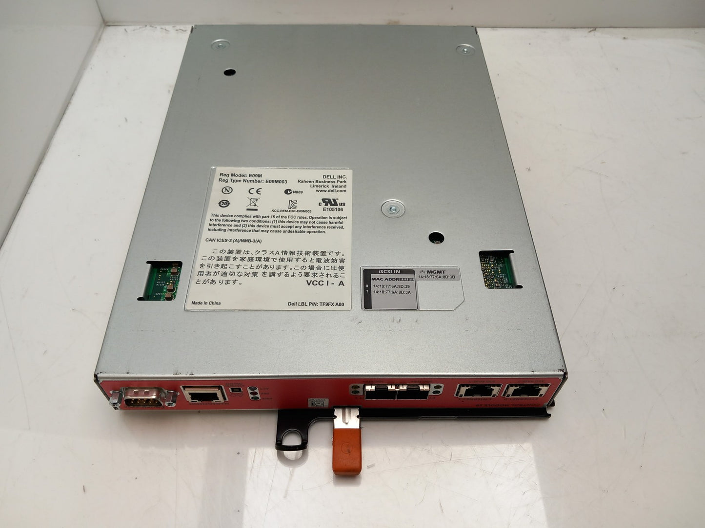 2 x Dell EqualLogic PS4210 Type 19 Controller 0JVKMH JVKMH