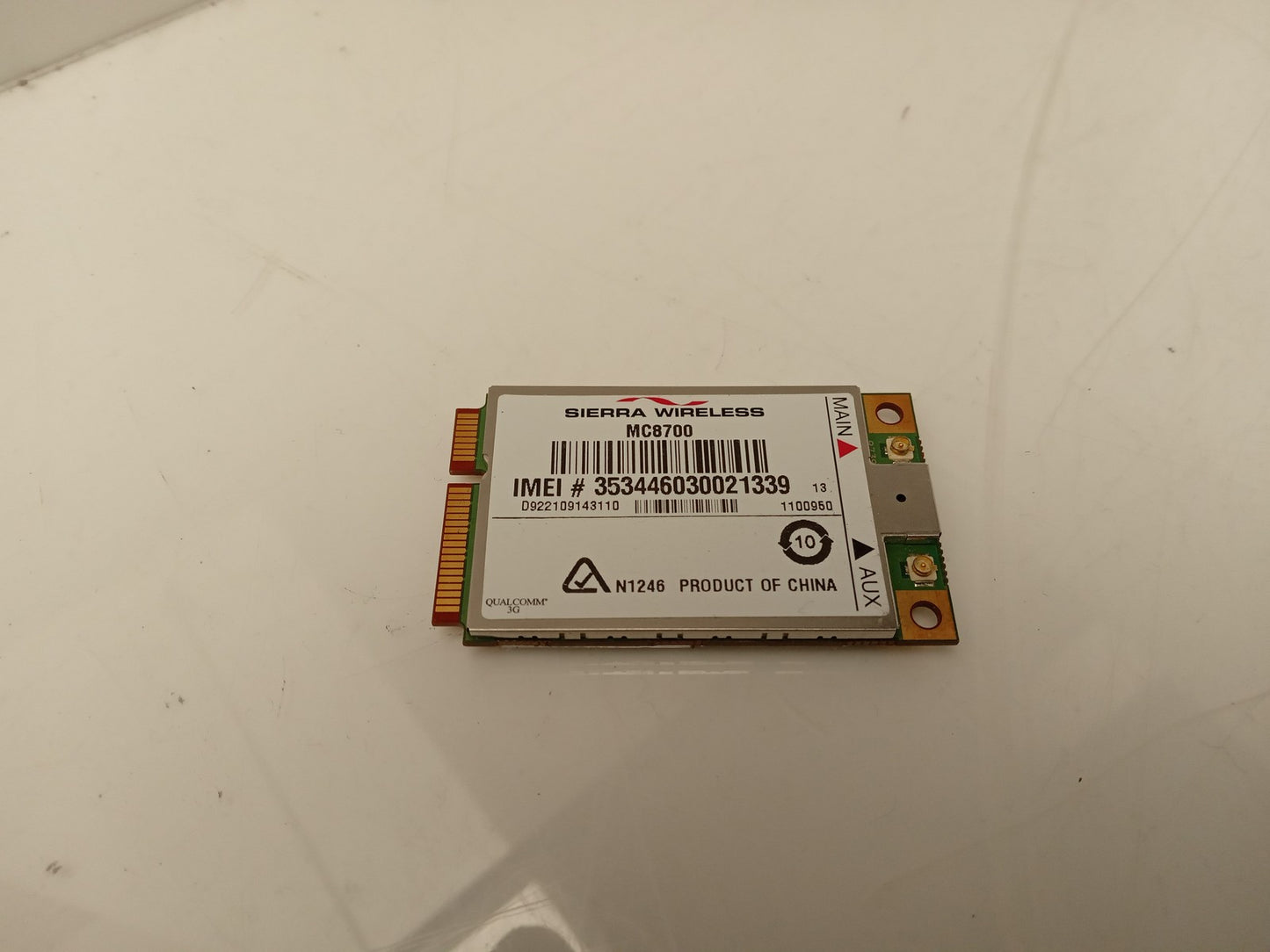 Sierra Wireless MC8790V 7.2Mbps Mini PCIe GSM GPRS UMTS EDGE HSDPA 3G Card