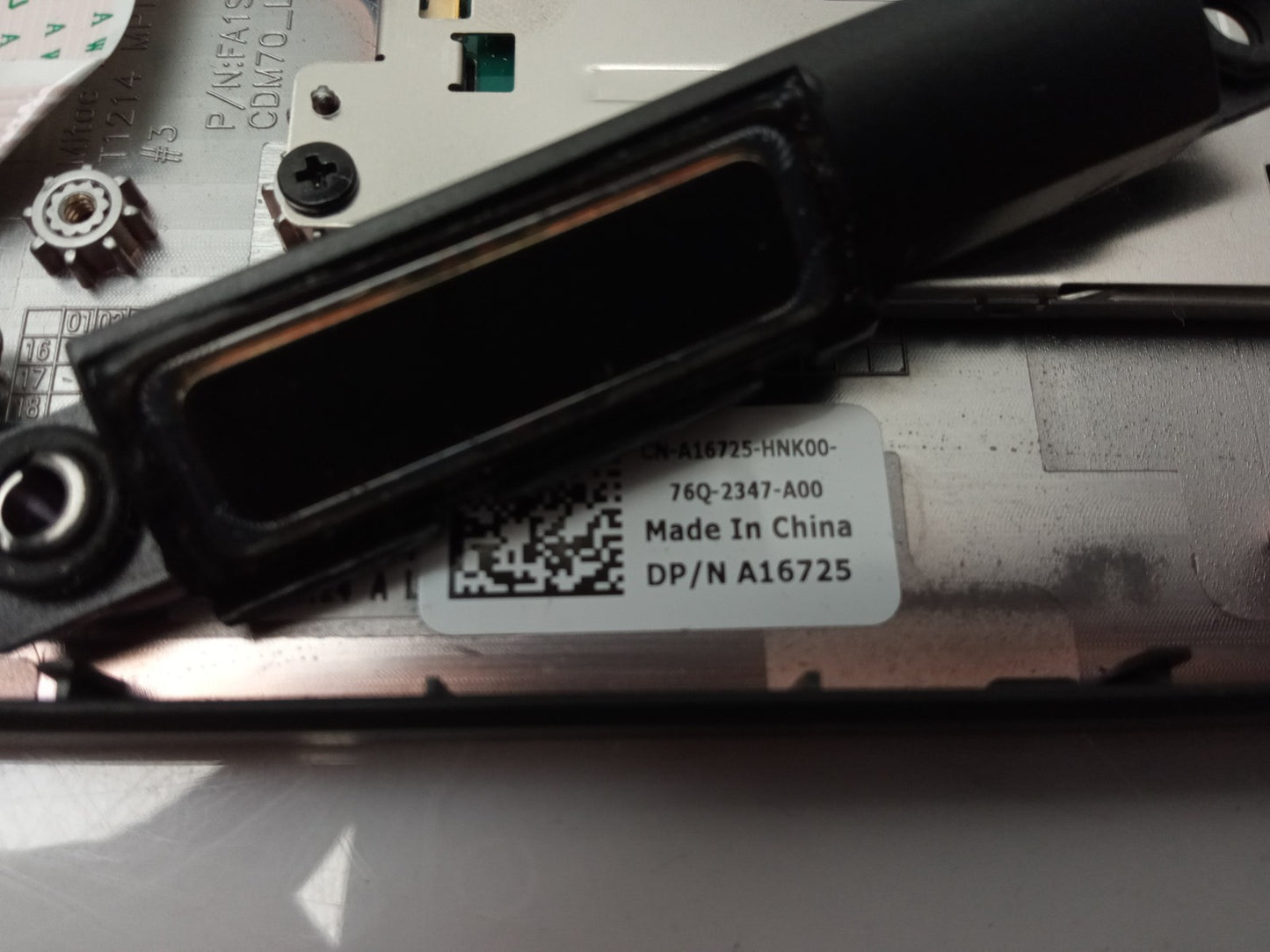 Dell Latitude 5480 Laptop UK Keyboard Touchpad Palmrest Assembly A16725 16725