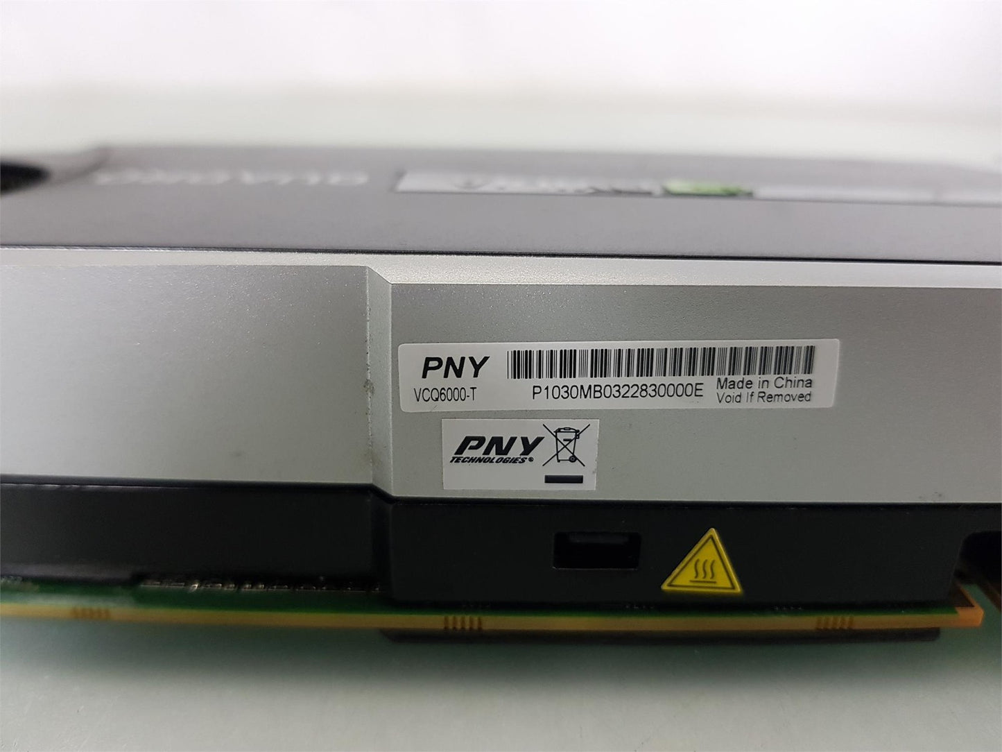PNY Nvidia Quadro 6000 6GB GDDR5 PCIe Video Graphics Card VCQ6000-T