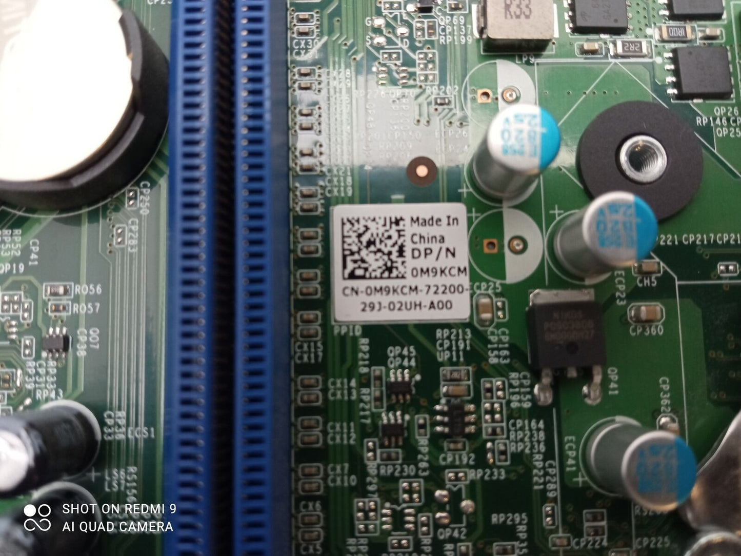 Dell OptiPlex 9010 Socket LGA1155 DDR3 Motherboard With I/O Shield 0M9KCM M9KCM