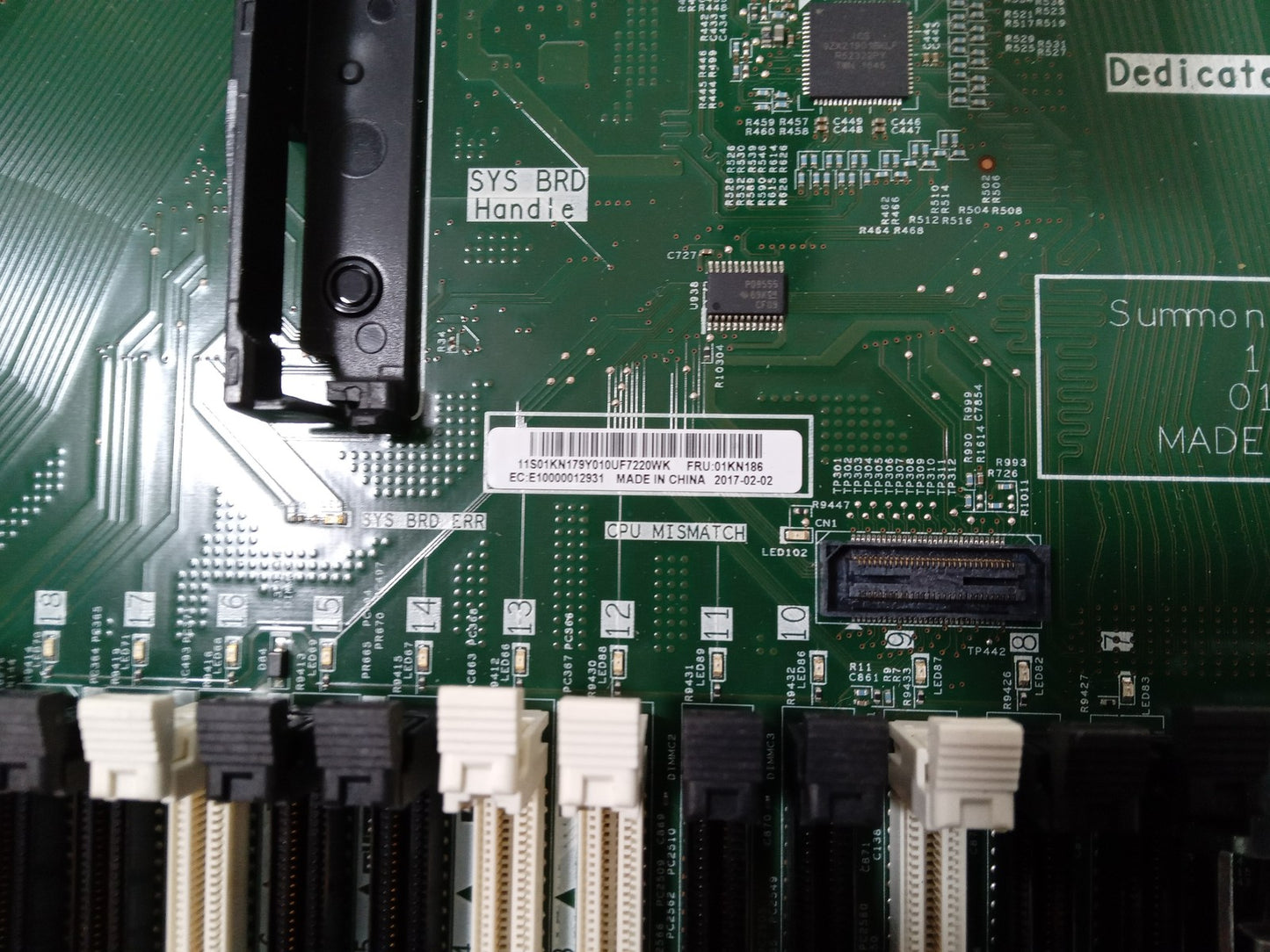 IBM X3650 M5 Socket LGA 2011 DDR4 Server Motherboard 01KN186