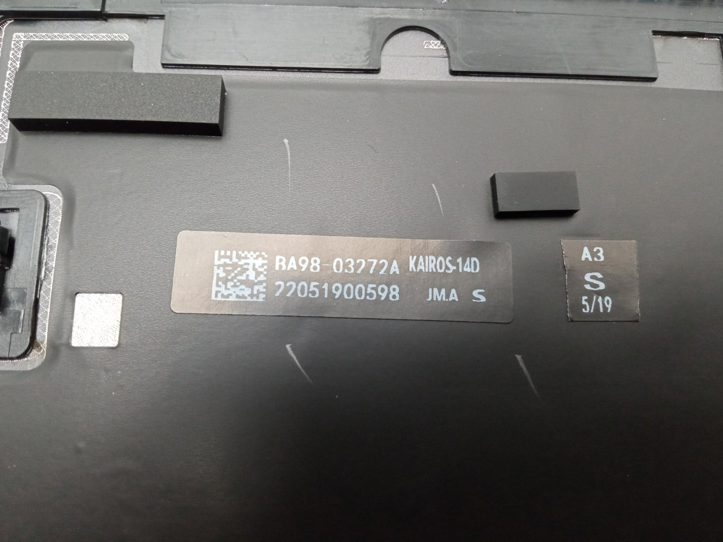 Samsung Galaxy Book2 Business NP641BED Laptop Back Chassis Lid Cover BA98-03272A