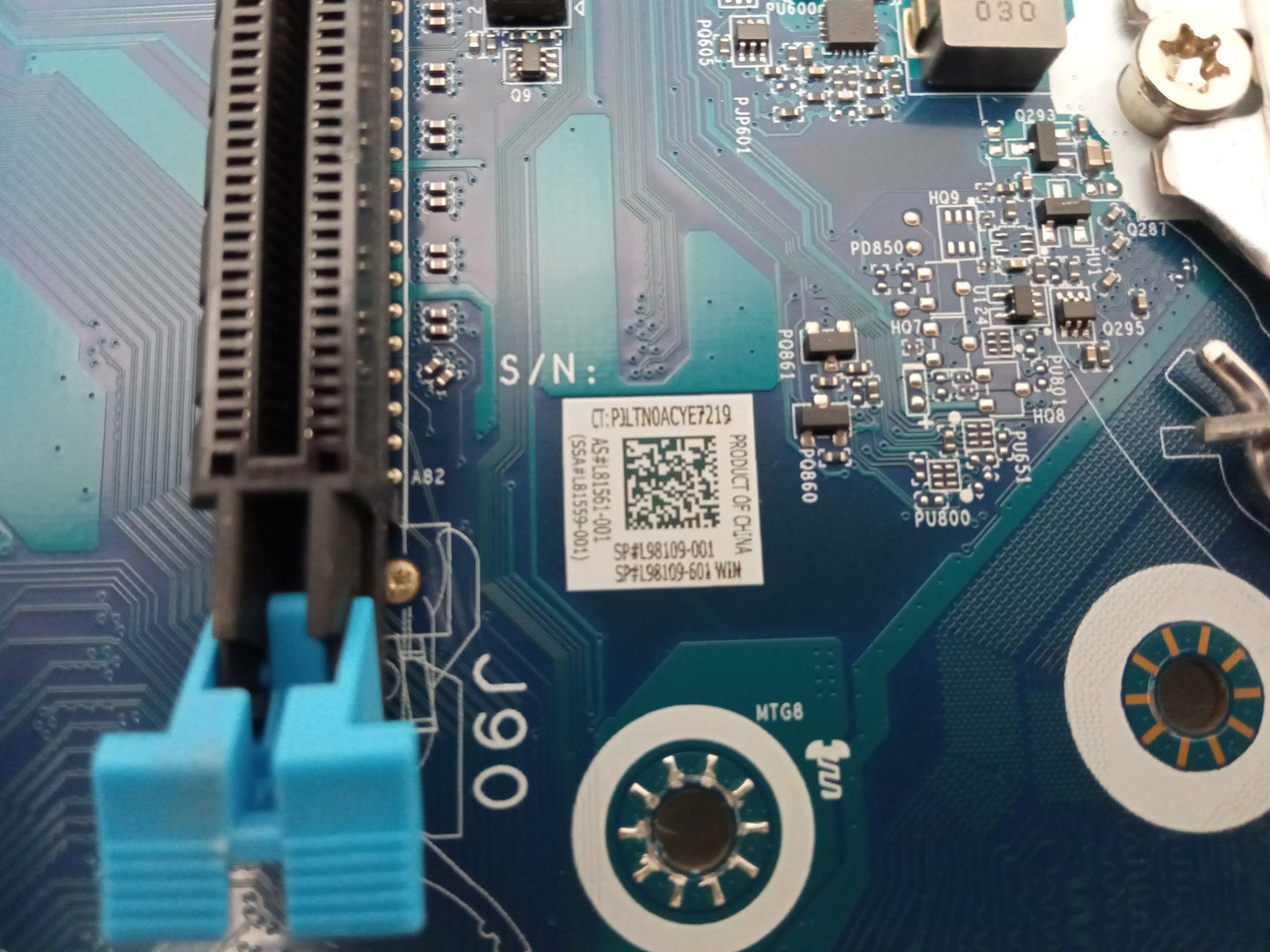 HP Z2 G5 TWR Socket LGA1200 DDR4 Motherboard L81561-001 L98109-001 L98109-601