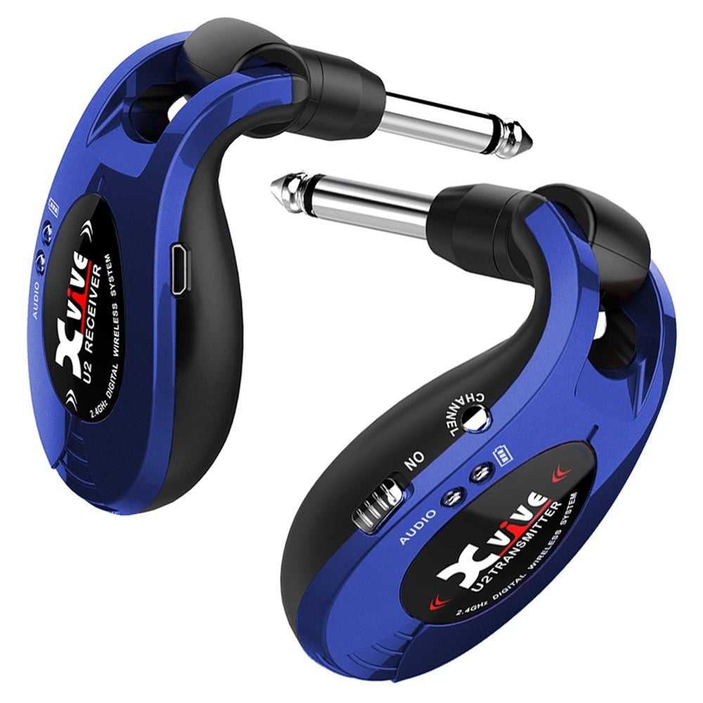 Xvive Blue Wireless Guitar System