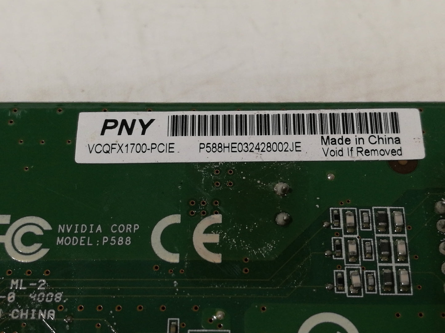 PNY NVIDIA Quadro FX 1700 512MB GDDR2 Video Graphics Card VCQFX1700-PCIE