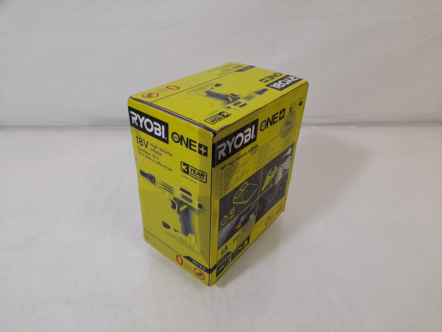 Ryobi ONE+ RVI18-0 18V High Volume Inflator - Tool Only