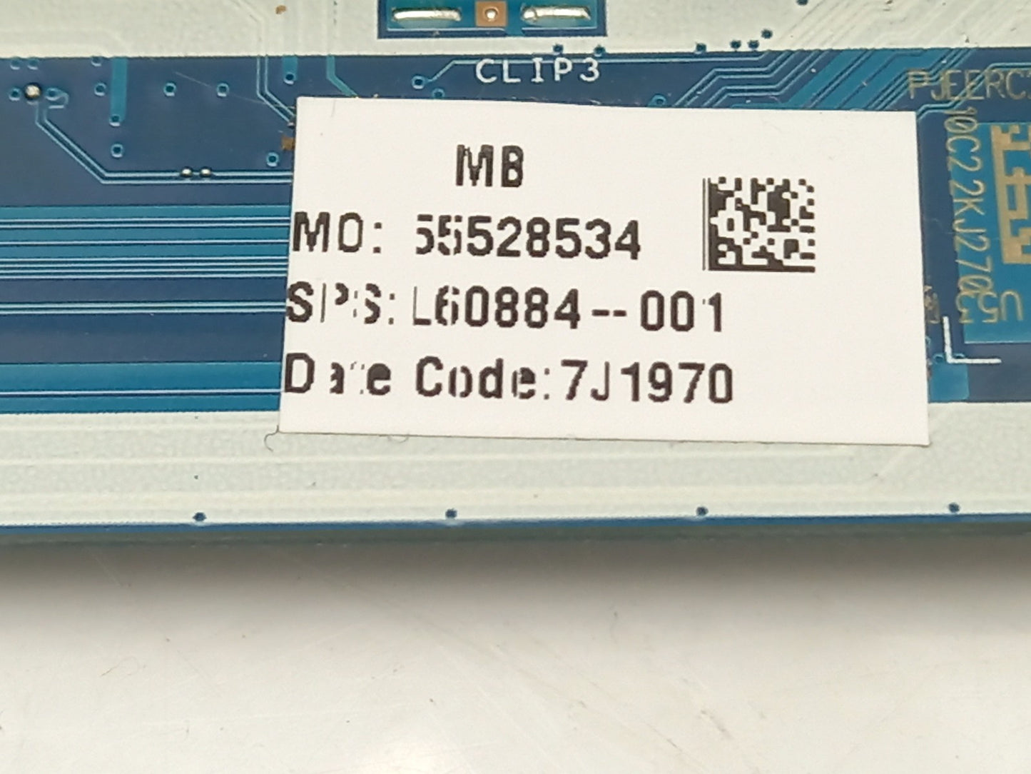 HP 255 G7 Laptop Motherboard with AMD Ryzen 5 2500U 2.0 GHz DDR4 L60884-001