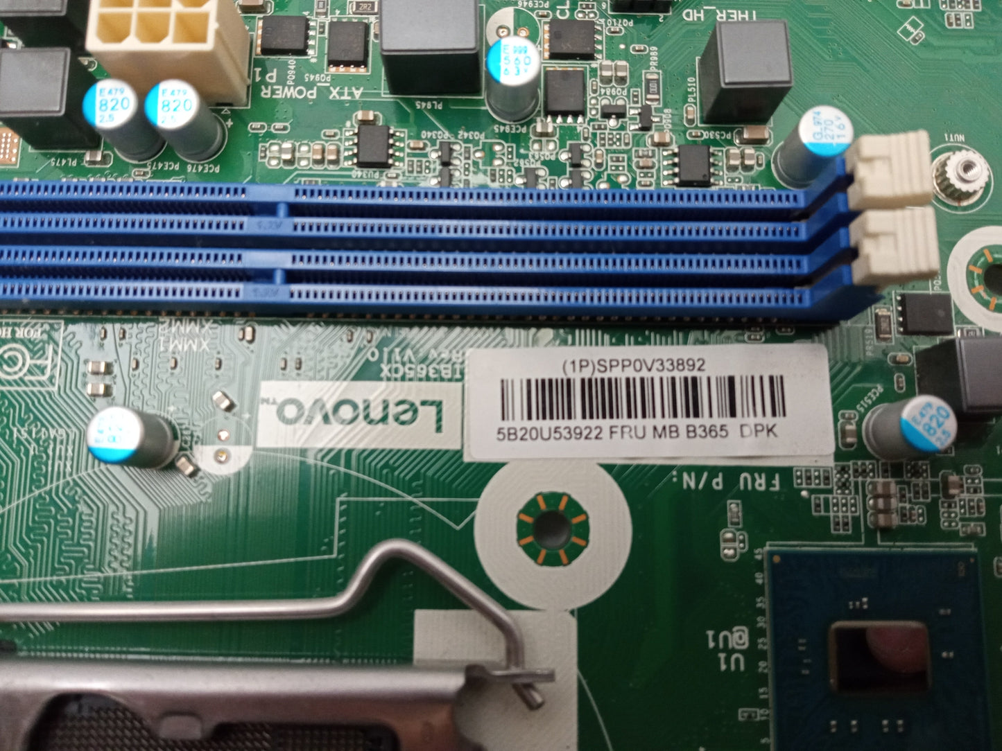 Lenovo IdeaCentre 510S-07ICK Socket LGA 1151 DDR4 Motherboard 5B20U53922