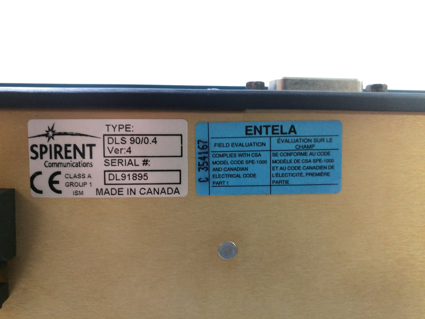 Spirent DLS 90/0.4 Single Gauge - Wireline Simulator