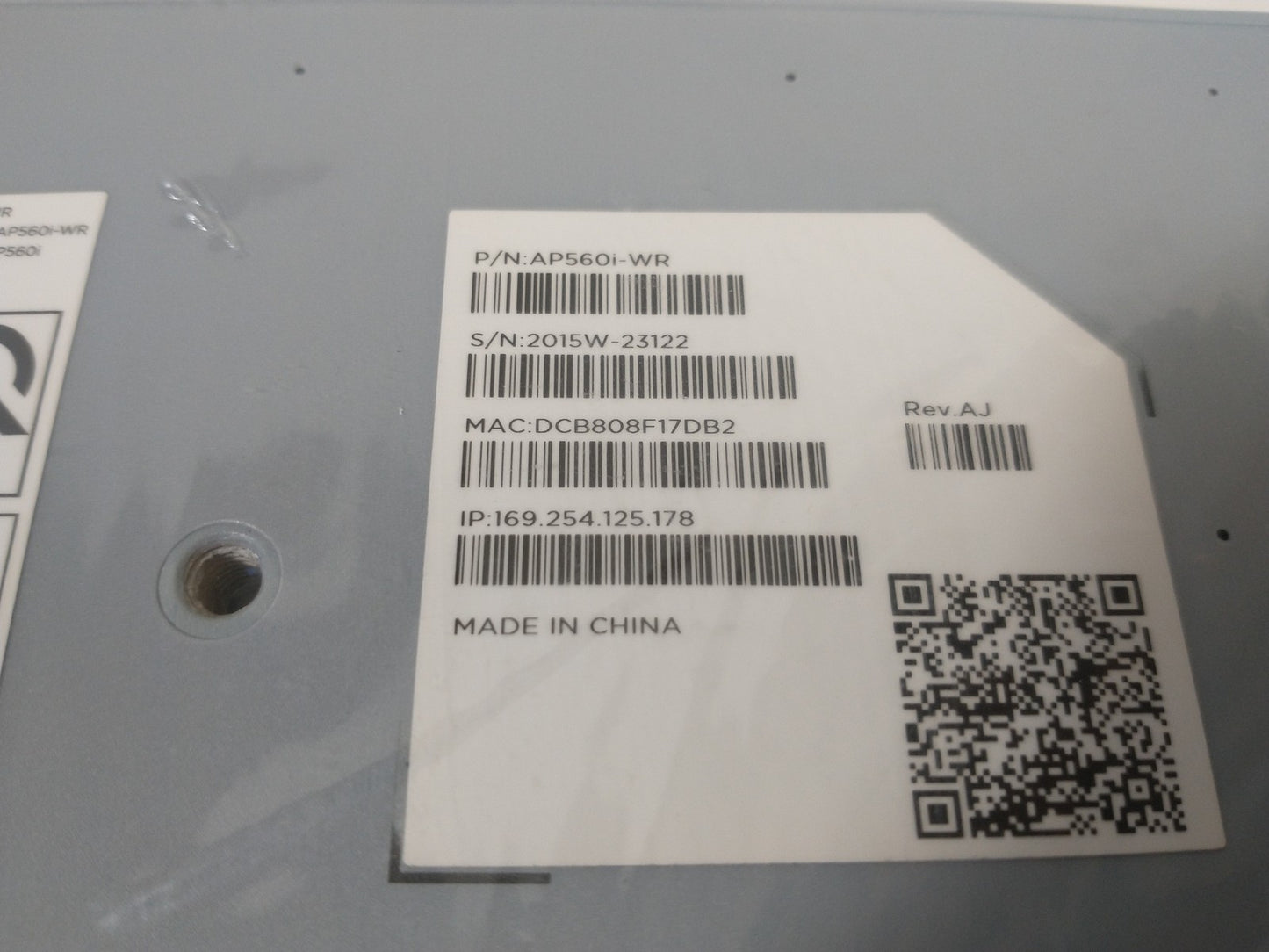 Extreme Wireless AP560i-WR 802.11ax WiFi 6 External Wireless Access Point