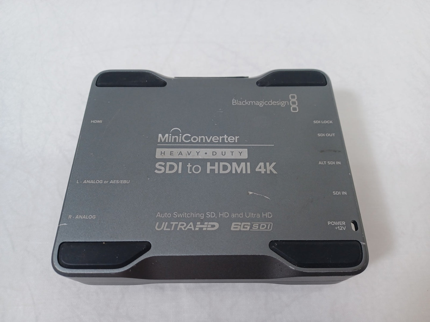 Blackmagic Mini Converter Heavy Duty SDI to HDMI 4K - With Power Supply
