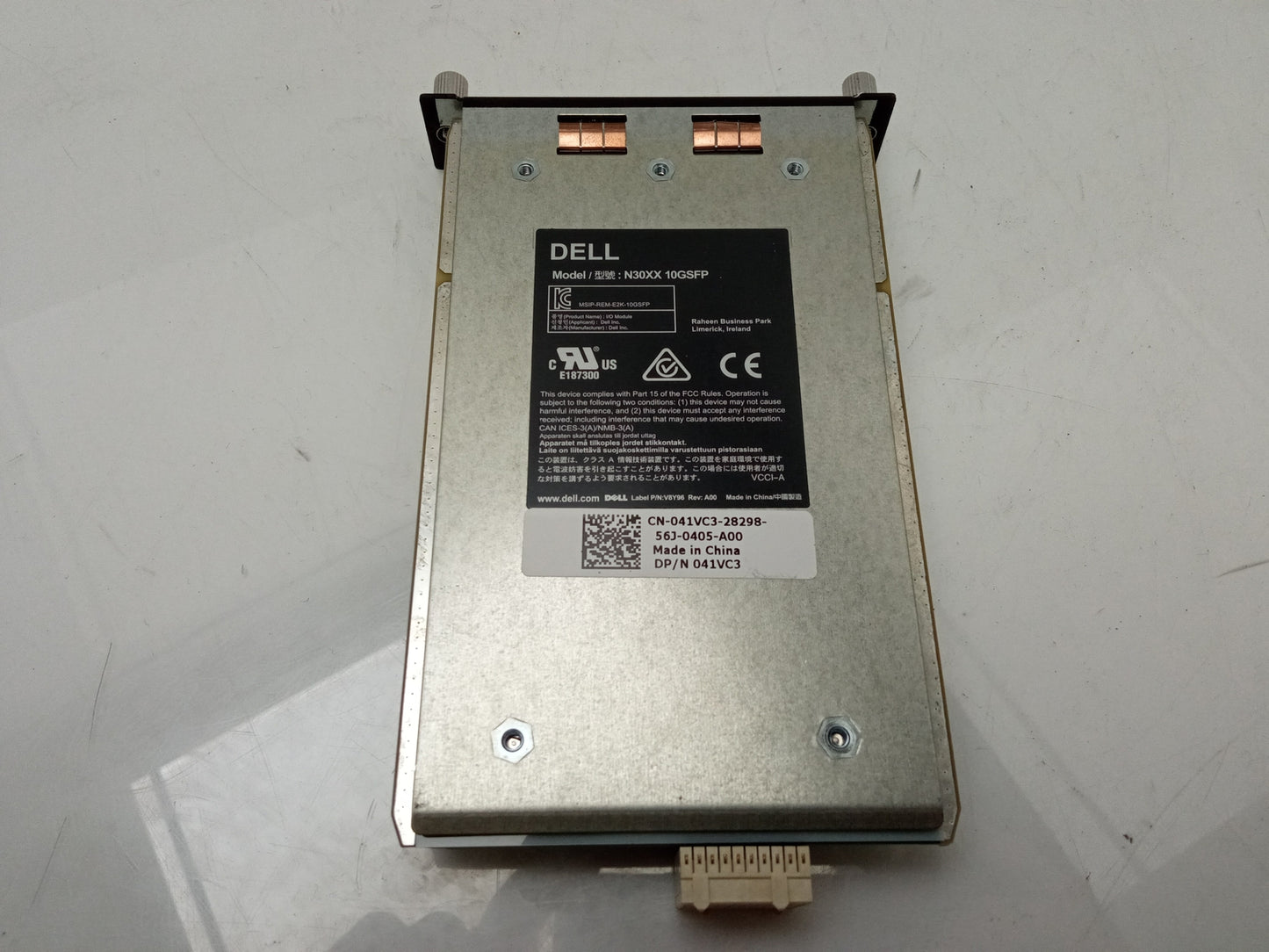 Dell Networking Dual Port 10 GbE SFP+ Uplink Module 041VC3 41VC3