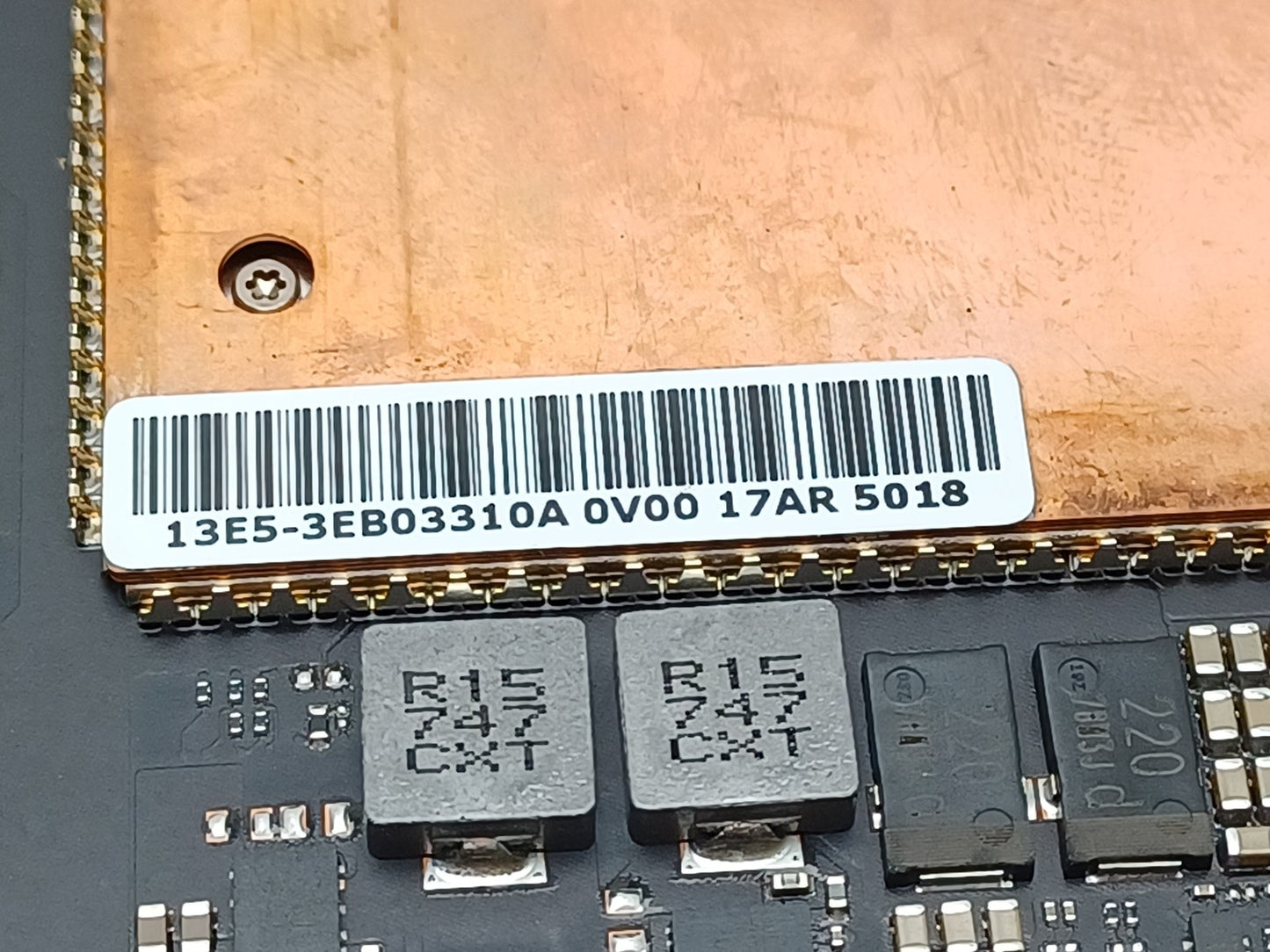 Microsoft Surface Book 2 1832 Laptop Motherboard i5-7300U 8GB RAM 13E5-3EB03310A