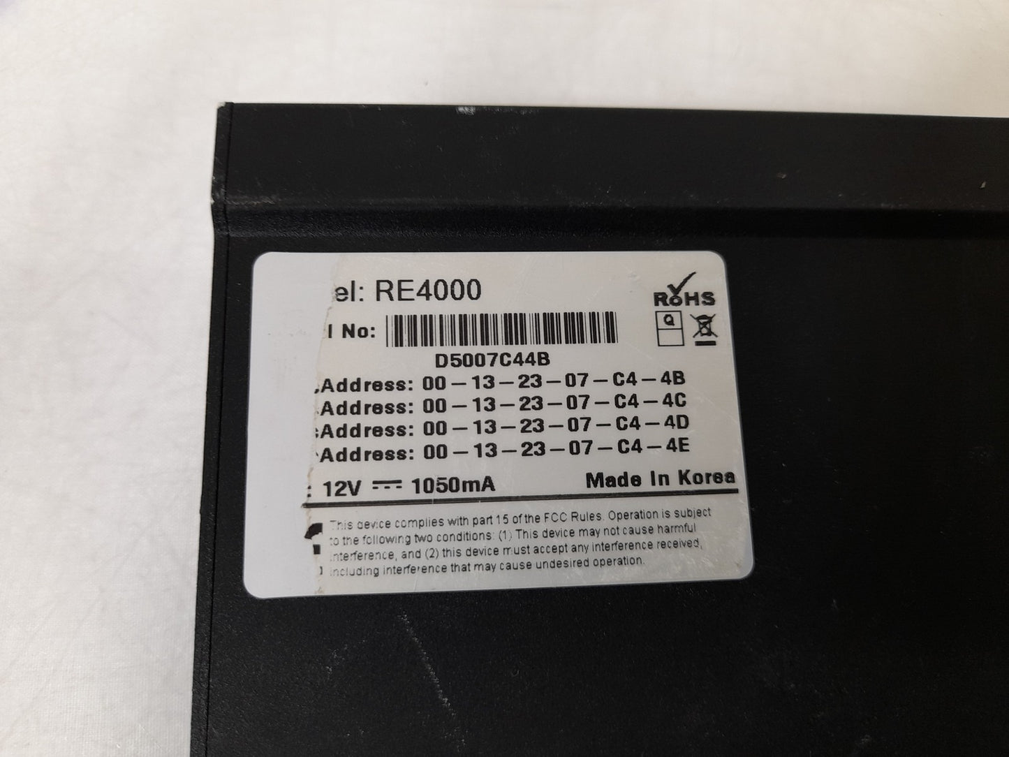 Riva RE4000 4 Channel H.264 Network Video Encoder