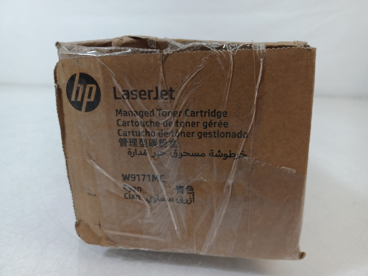 Genuine HP W9171MC Managed LaserJet Cyan Toner Cartridge - Box Damaged