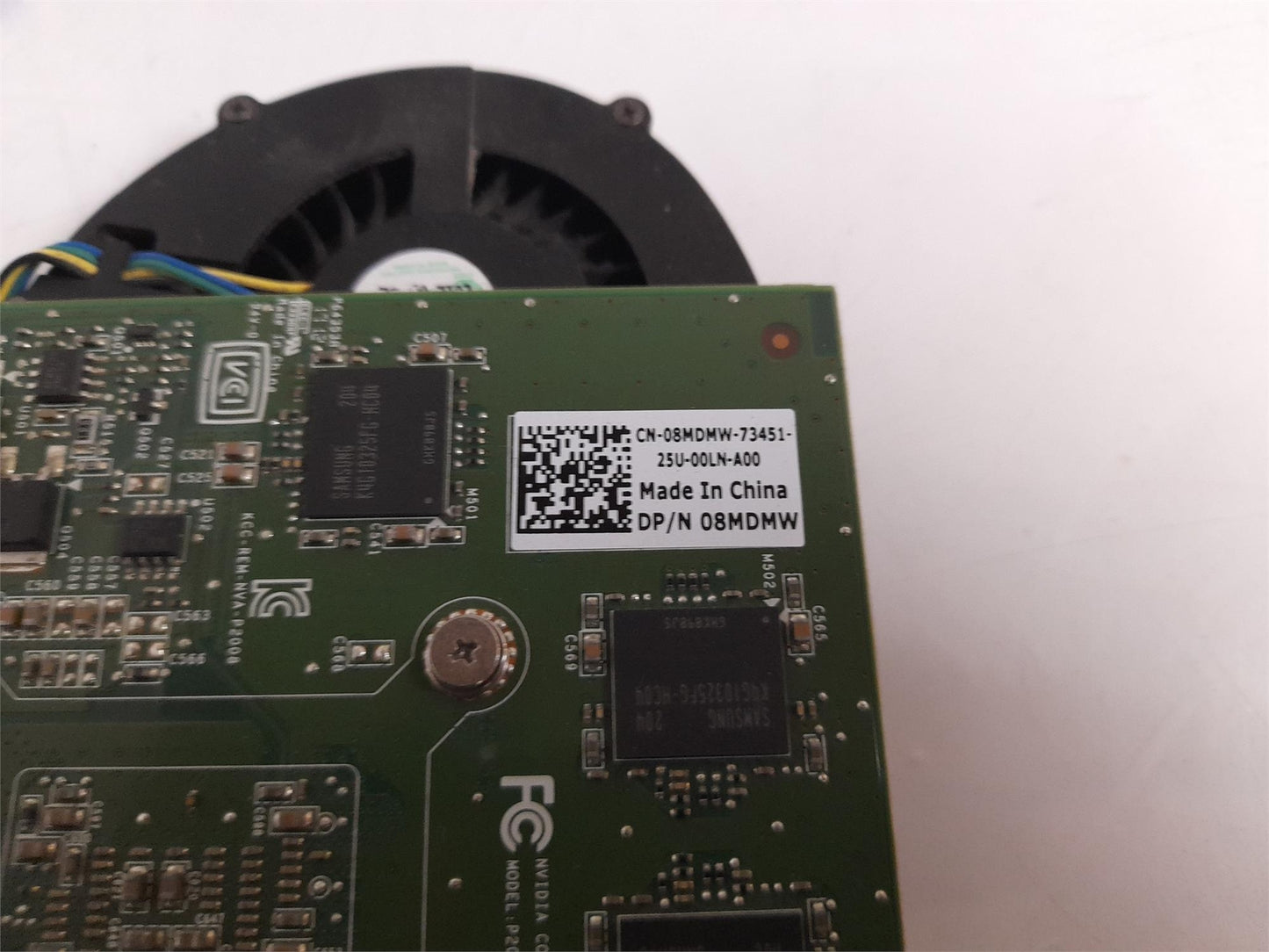 NVIDIA Quadro 2000 1GB 2xDP DVI Graphics Video Card 08MDMW 8MDMW