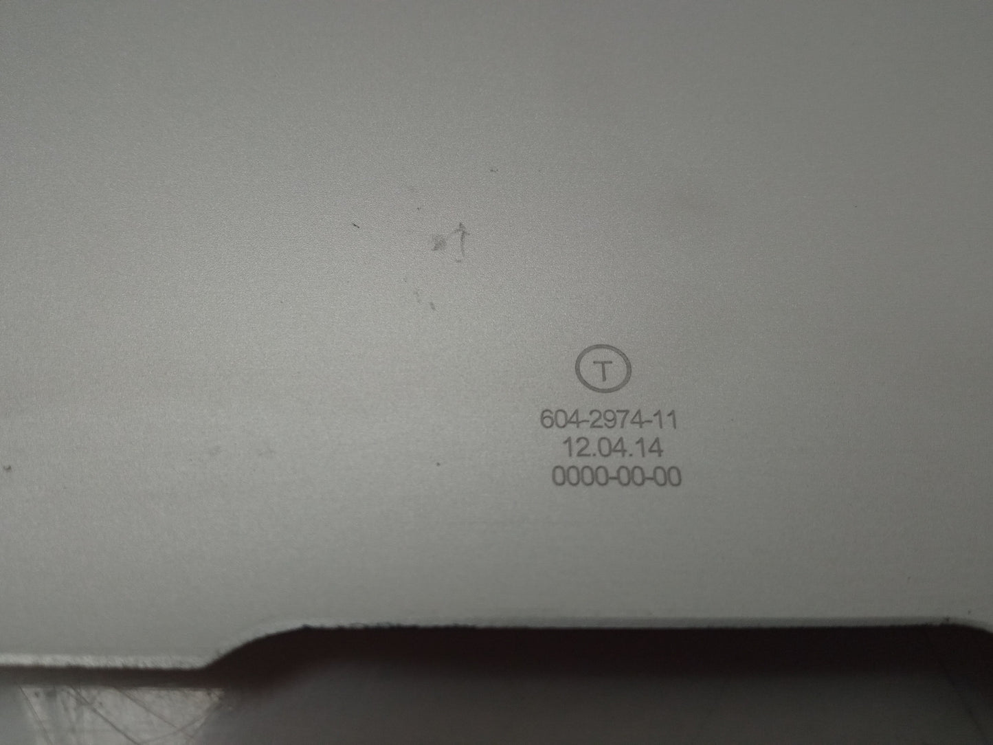 Apple Macbook Air A1466 2012 13" Bottom Lid Cover Panel 604-2974-11