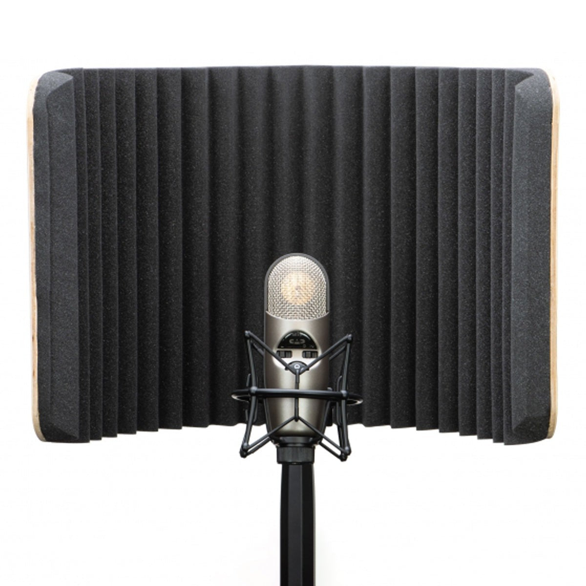 CAD AS50 Acousti-Shield Deluxe Stand Mounted Microphone Enclosure ~ Walnut