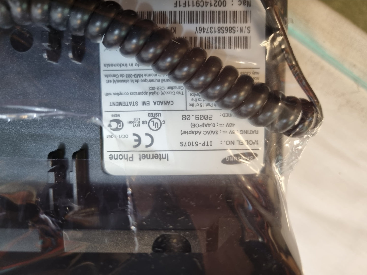 Job Lot 5 x Samsung ITP-5107S IP VOIP Telephone Handset