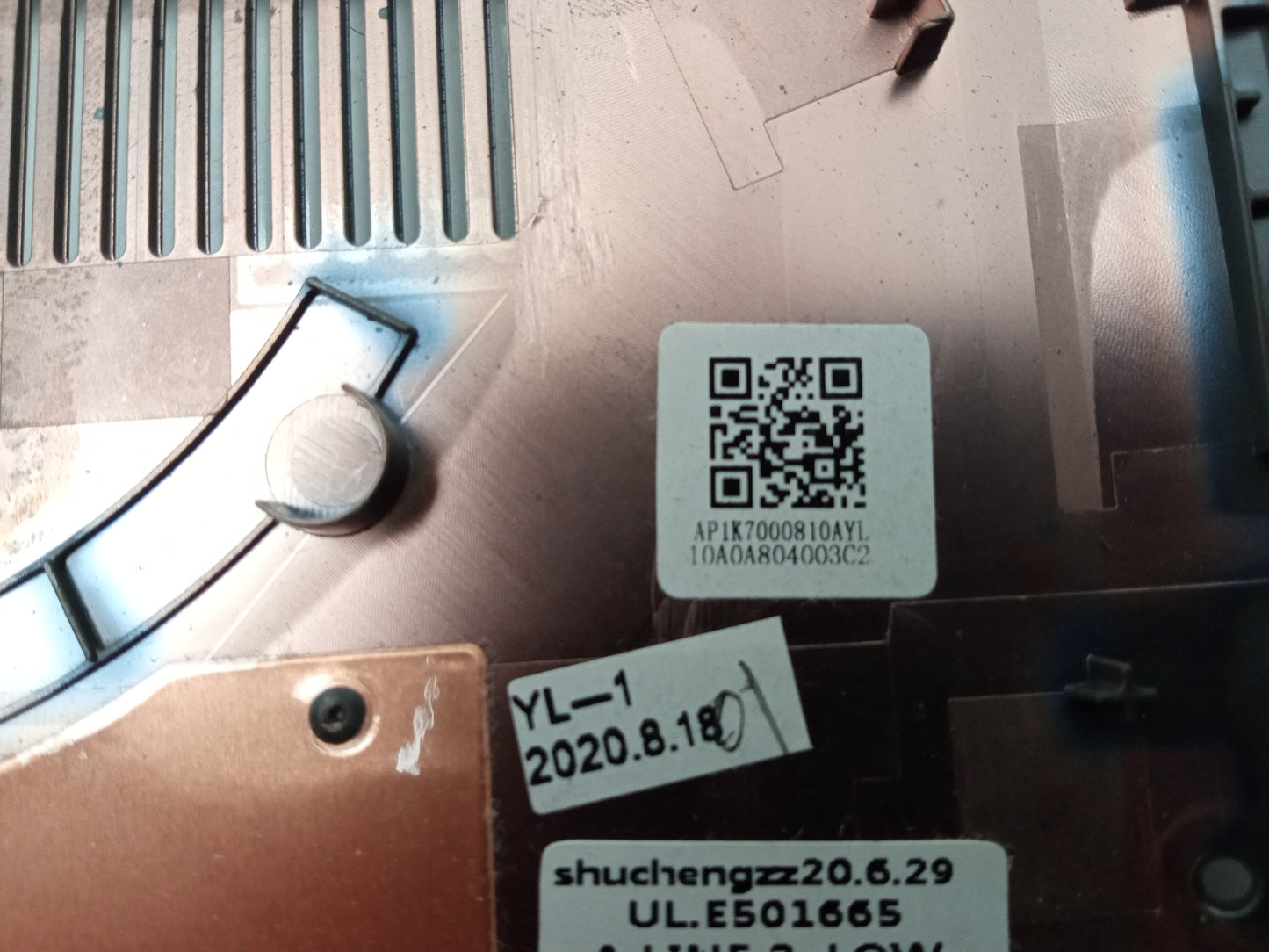 Lenovo IdeaPad 5 15ARE05 Laptop Bottom Lid Panel Cover AP1K7000810AYL