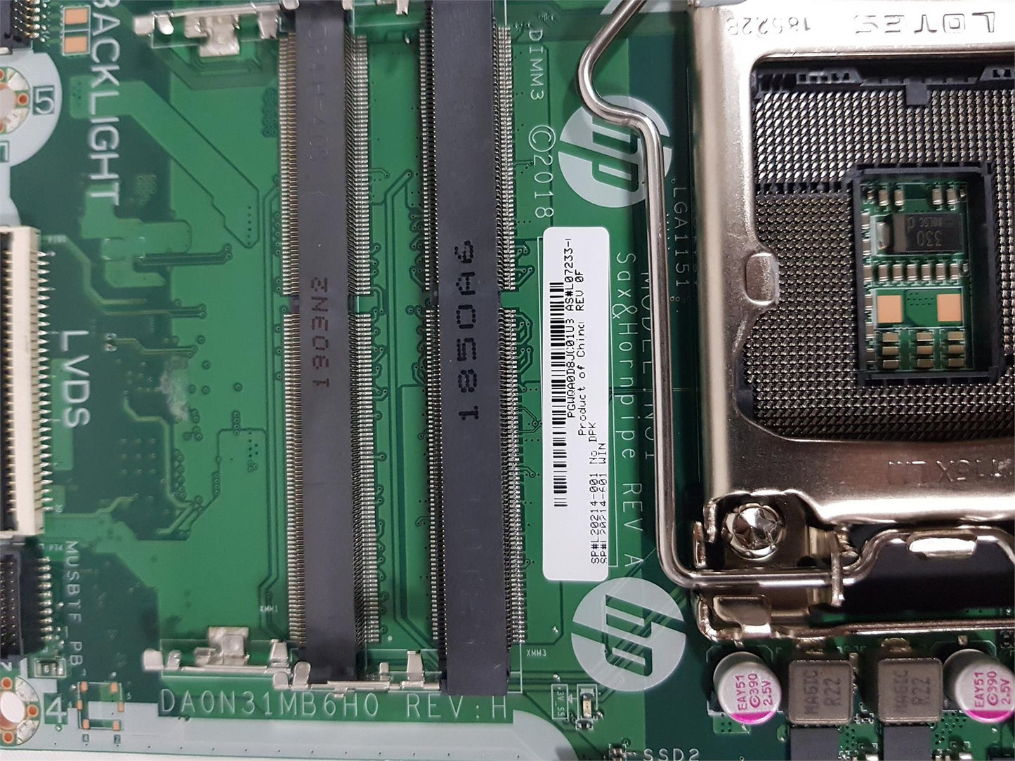 HP EliteOne 800 G4 AIO Socket LGA1151 DDR4 Motherboard L07233-001